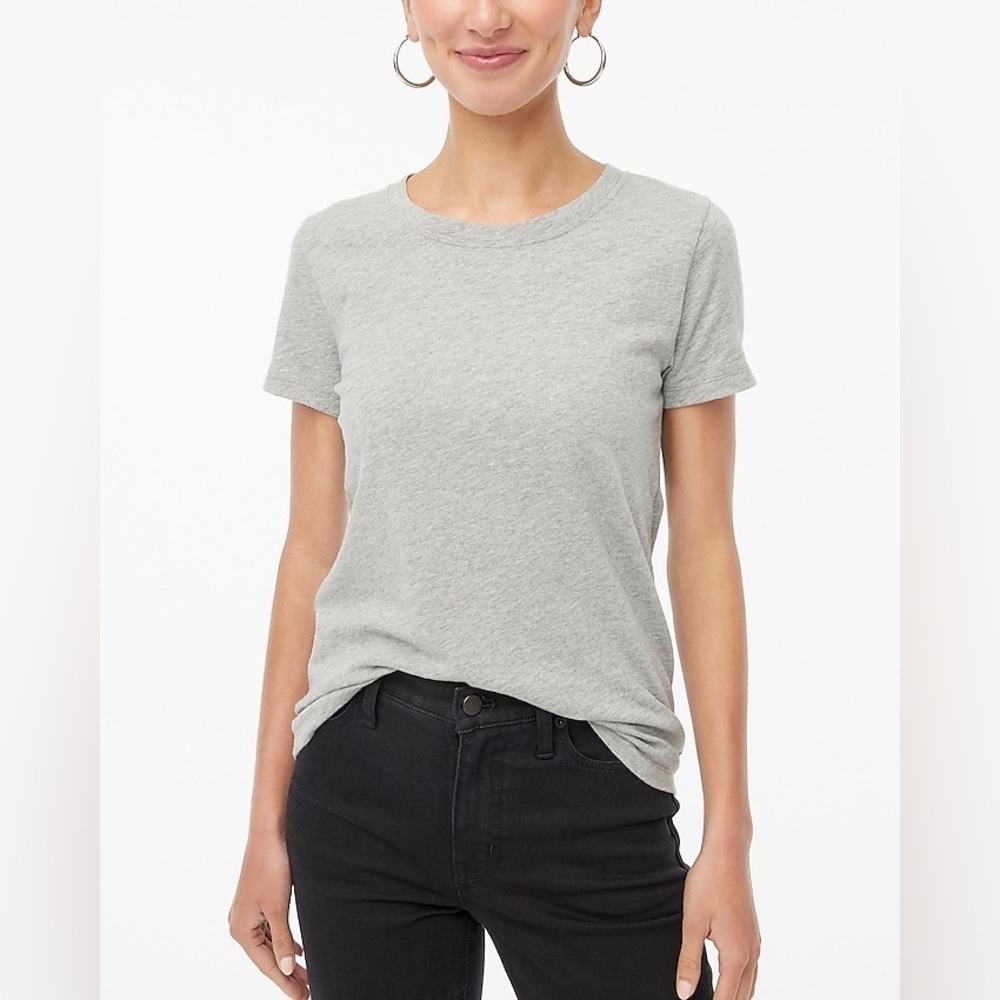 Jcrew factory Girlfriend crew neck tee AJ089